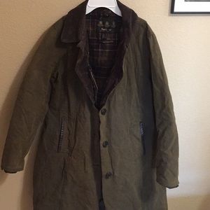 Waxed Barbour jacket
